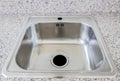 Modern kitchen sink Royalty Free Stock Photo