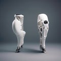 Modern knee and hip prosthesis,Prosthesis,knee,AI generated Royalty Free Stock Photo