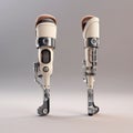 Modern knee and hip prosthesis,Prosthesis,knee,AI generated Royalty Free Stock Photo