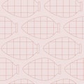 Modern Kvevri line vector seamless pattern. Traditional Georgian clay vessel, jug Qvevri.