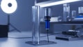 Laboratory Equipment with Pipette and Stand Royalty Free Stock Photo