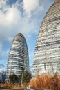 Modern landmark architecture Wangjing SOHO, beijing china 2