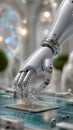 The Future of Work: Robot Hand Interacting with Keyboard in Autonomous Systems Design