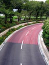 Modern landscaped highway