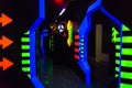 Modern laser tag playground