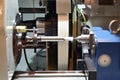 Modern lathe and workpiece