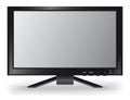 Modern LCD monitor Royalty Free Stock Photo