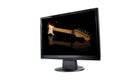 Modern lcd monitor isolated Royalty Free Stock Photo