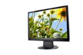 Modern lcd monitor isolated Royalty Free Stock Photo