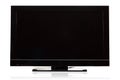 Modern LCD television Royalty Free Stock Photo