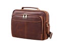 Modern leather briefcase Royalty Free Stock Photo