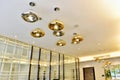 Modern home led chandelier lighting Royalty Free Stock Photo