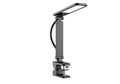 Modern led clamp desk lamp with adjustable arm and integrated usb Royalty Free Stock Photo