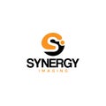 Modern Letter Mark SYNERGY IMAGING logo design