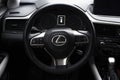 Modern Lexus steering wheel close-up: KHARKIV, UKRAINE - 1 NOVEMBER, 2020