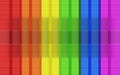 3d rendering. modern lgbt rainbow color flag wall design background