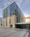 Modern library building. University of Adam Mickiewicz in Poznan Royalty Free Stock Photo