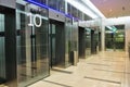 Modern lift lobby Royalty Free Stock Photo