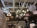 Modern light fixtures for sale at store