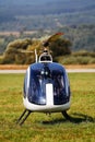 Modern light helicopter Royalty Free Stock Photo