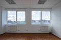 Modern light interior of empty office room.