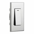 Modern light switch isolated on white background Royalty Free Stock Photo