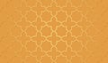 Modern line vector traditional arabic pattern. Abstract background with islamic ornament, arabic geometric texture. Islamic Royalty Free Stock Photo