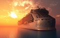 A modern liner Royalty Free Stock Photo