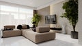 Modern living room interior Royalty Free Stock Photo