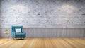 Modern loft interior Royalty Free Stock Photo