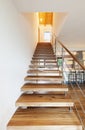 Modern loft, staircase view