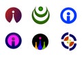 Colorful logos