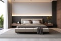 Modern And Luxurious Master Bedroom With Stylish Decor