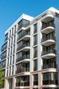 Modern luxury apartment house in Berlin Royalty Free Stock Photo