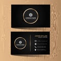 Modern and luxury business card template Premium Royalty Free Stock Photo