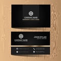 Modern and luxury business card template Premium Royalty Free Stock Photo