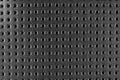 Modern luxury Car black leather interior. Part of perforated leather car seat details. White Perforated leather texture background Royalty Free Stock Photo