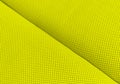 Modern luxury Car yellow leather interior.  Part of perforated leather car seat details. Yellow Perforated leather texture backgro Royalty Free Stock Photo