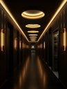 Modern luxury hotel corridor 1695522416374 3 Royalty Free Stock Photo