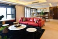Modern luxury living room room Royalty Free Stock Photo