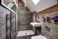 Modern luxury tiled shower room