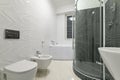 Modern luxury white and chrome bathroom