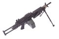 Modern M249 us army machine gun