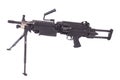 Modern M249 us army machine gun