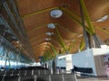 Modern Madrid Airport Terminal Four in Spain