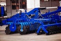 Modern manufactured agricultural disc cultivator in factory