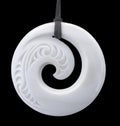 Modern Maori Bone Pendant