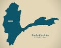 Modern Map - Badakhshan AF