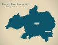 Modern Map - Bordj Bou Arreridj DZ