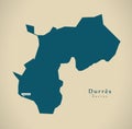 Modern Map - Durres AL